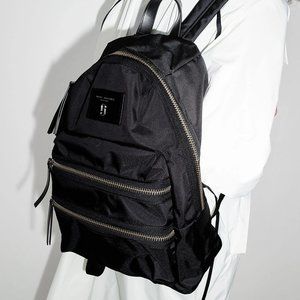 Marc Jacobs Nylon Biker Backpack - Black